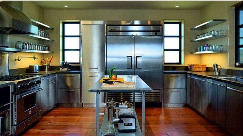 Stainless Steel Kitchen Design
