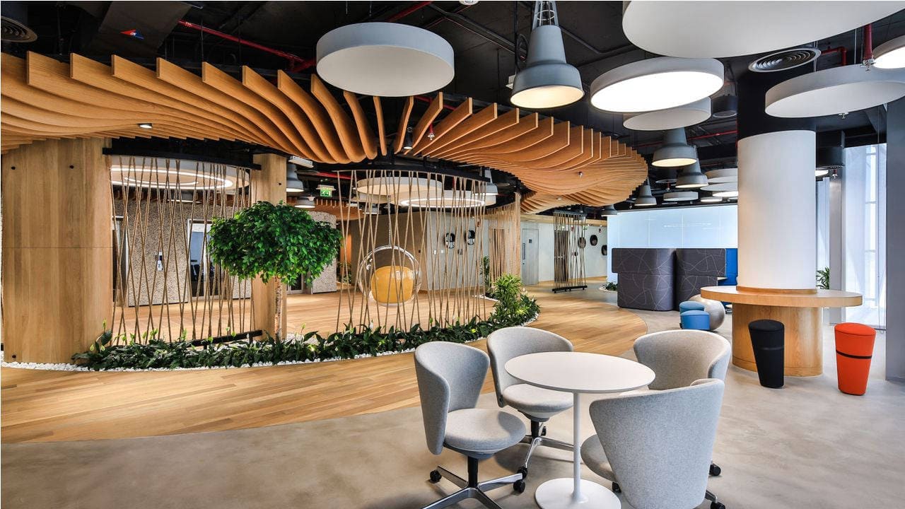 Office Cafe Area Interior Design